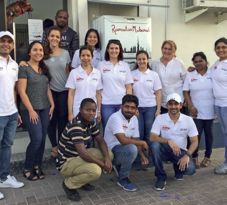 Arpin Middle East volunteers in Dubai