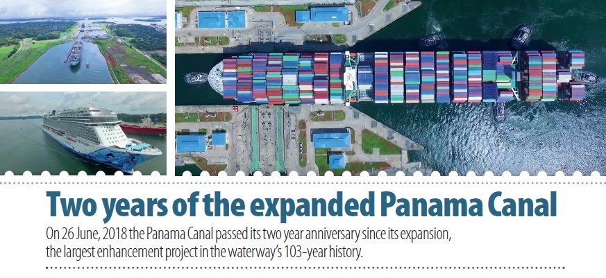Two years of the expanded Panama Canal