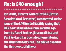 Yes, £40 is enough! Yes, £40 is enough!