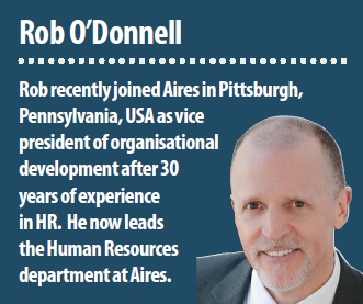 Rob O'Donnell, Vice President, Organisational Development, Aires