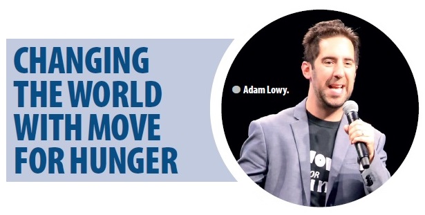 Adam Lowy, Move for Hunger Adam Lowy, Move for Hunger