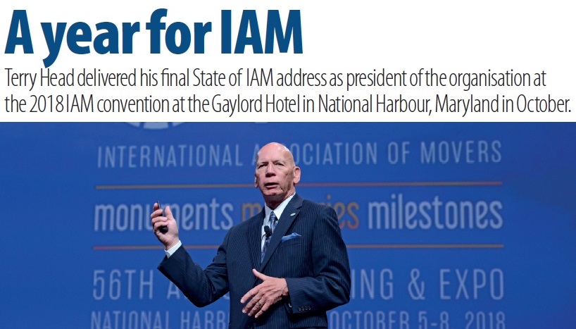 Terry Head delivered his final State of IAM address as president of the Association Terry Head delivered his final State of IAM address as president of the Association