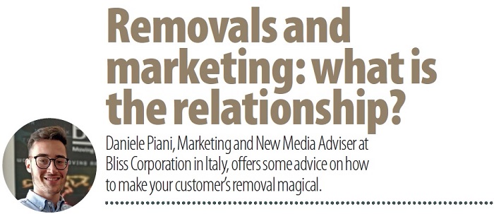 Removals and marketing - what is the relationship? Removals and marketing - what is the relationship?