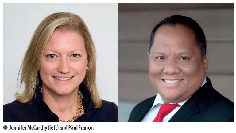 Two senior appointments at Cartus Corporation - Jennifer McCarthy and Paul Franco