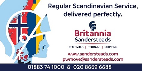 Britannia Sandersteads - Regular Scandinavian Service delivered perfectly