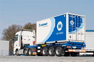 Krone present the ultimate in container carrier flexibility at MultiModal 