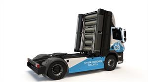 Toyota hydrogen fuel cell truck