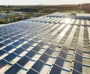 UKWA - solar panels on warehouses
