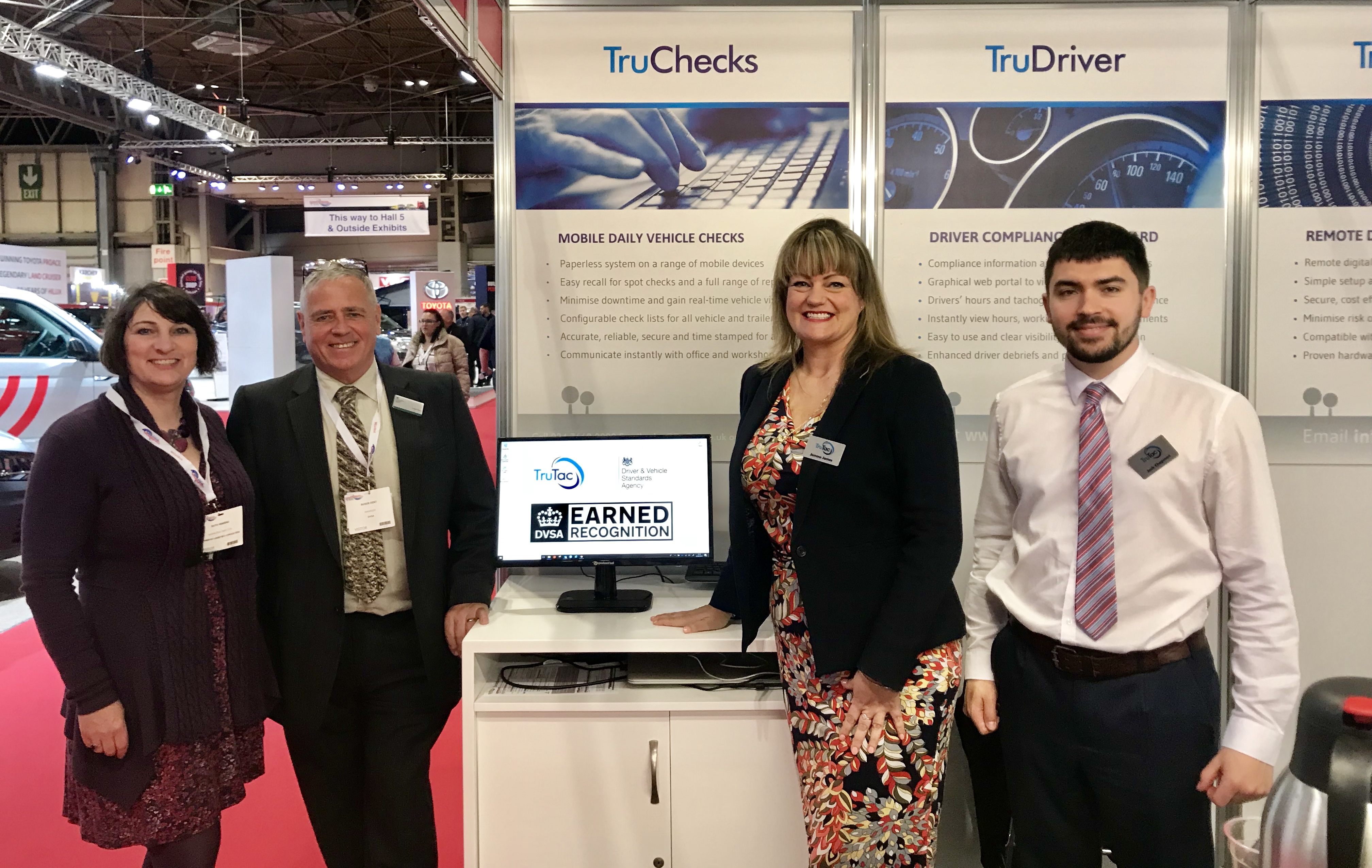 The TruTac team at the CV Show
