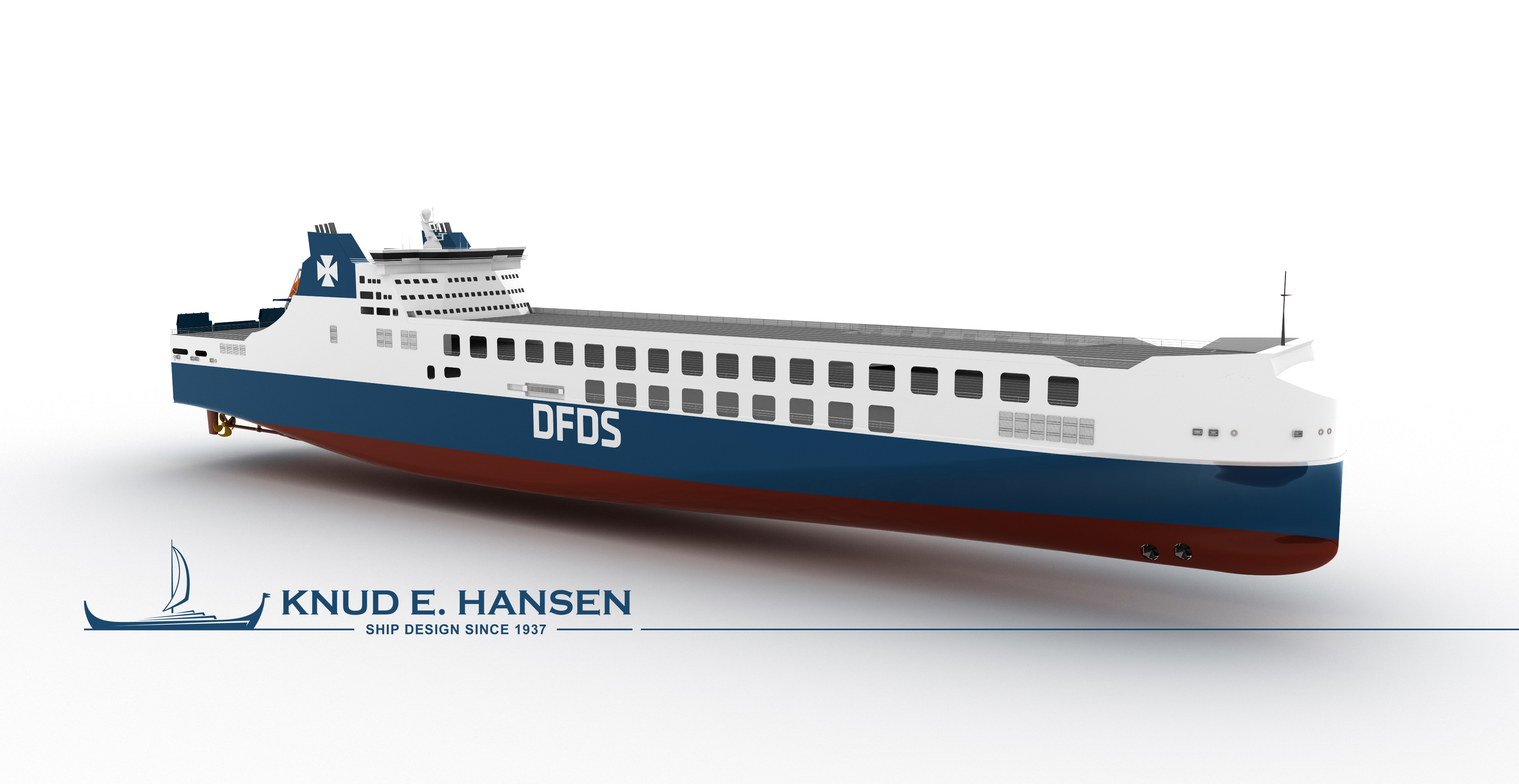 DFDS. RoRo design by KNUD E. HANSEN