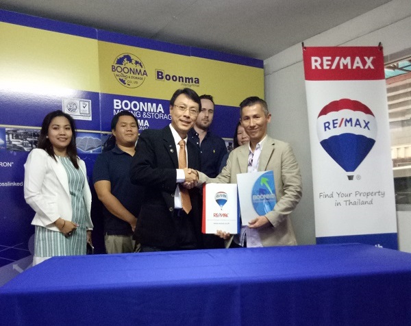 BOONMA signs MOU with RE/MAX in Thailand