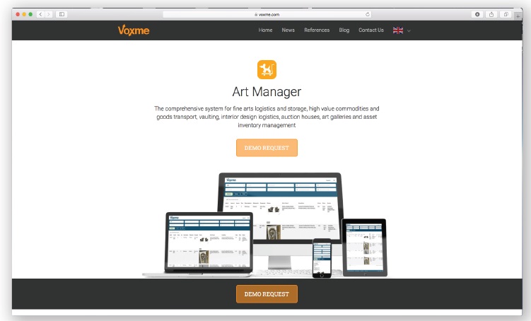 voxme-art-manager-webpage voxme-art-manager-webpage