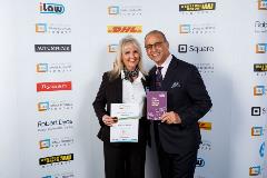 Lisa Rogerson and Theo Paphitis