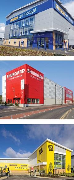 Major listed self storage companies, including Safestore, Shurgard and Big Yellow, reported increases in growth