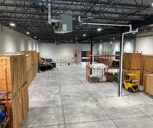 Brytor&#39;s new location has a spacious warehouse area of 13,700 square feet