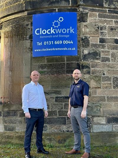 New executives at Clockwork, Andy Blyth (left) and Paul Handley